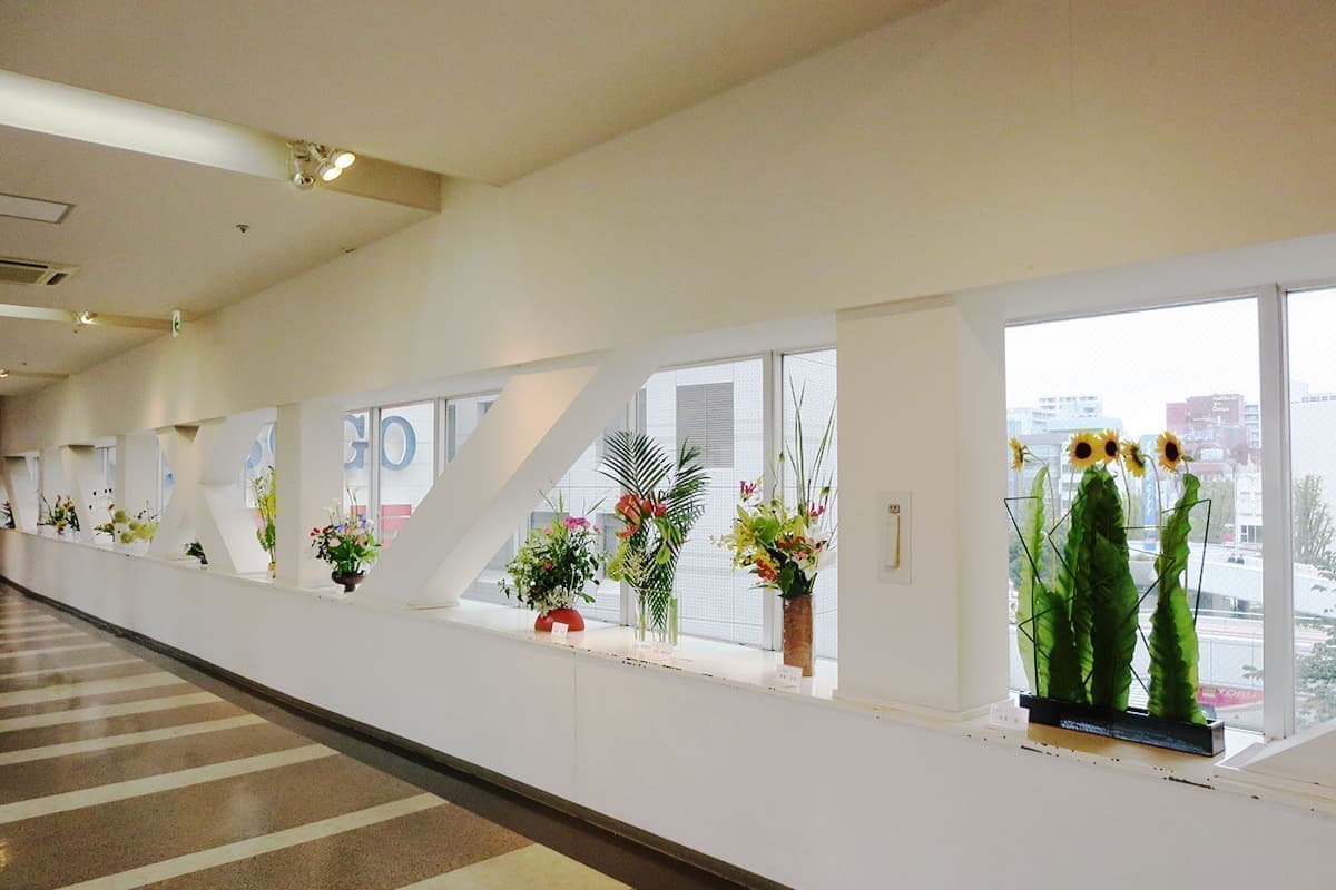 生け花展風景